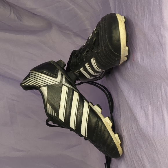 adidas Shoes Adidas Kids Boys Size Black And White Soccer Cleats
